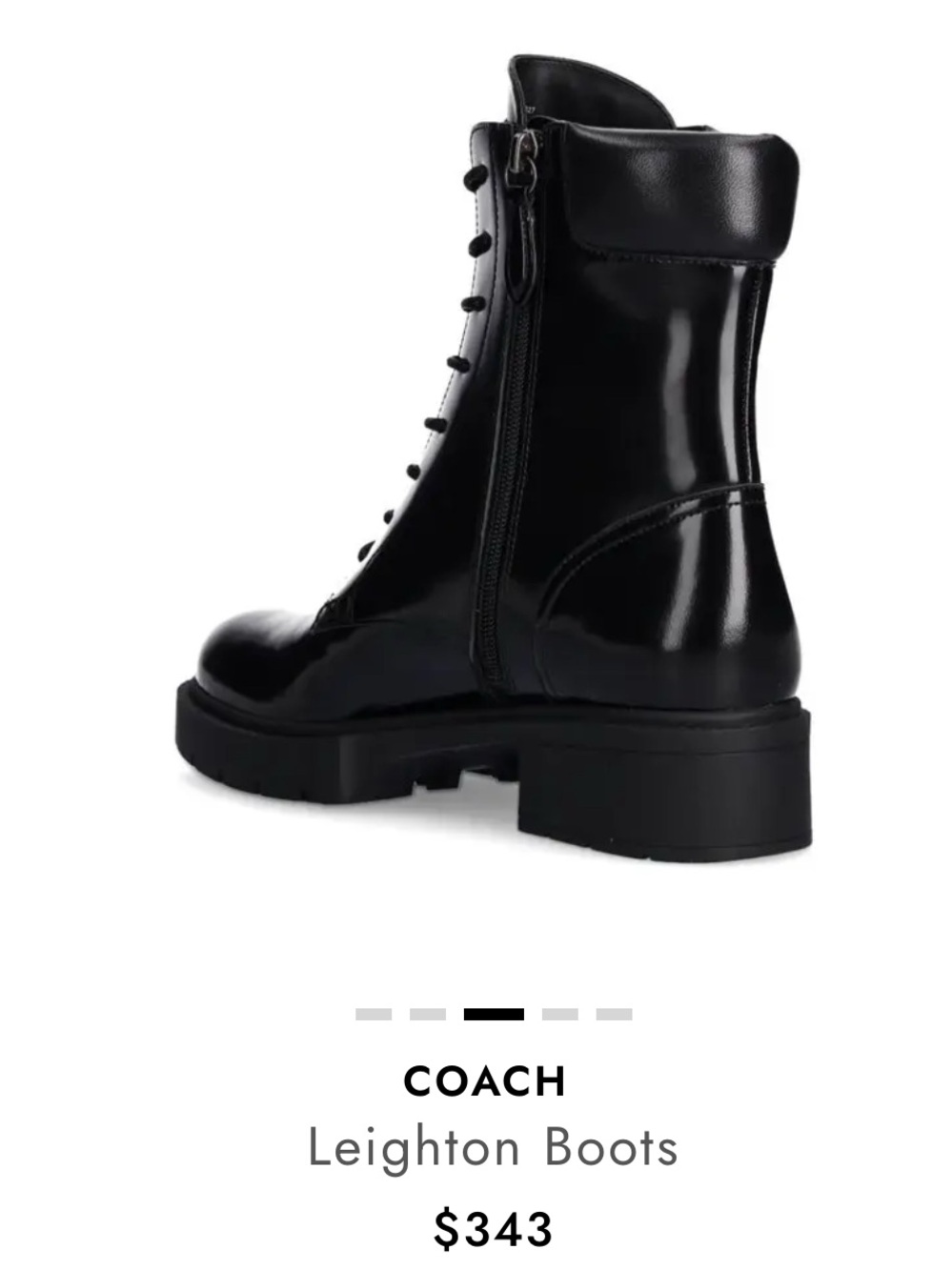 NWOT ◼️ COACH 
Leighton Boots◼️ - Picture 11 of 11